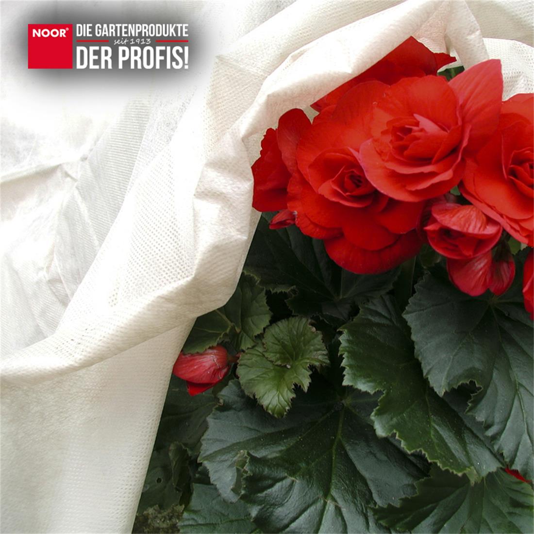 Winterschutz Rosenhaube - 2er Set - 75x80 cm - Weiß