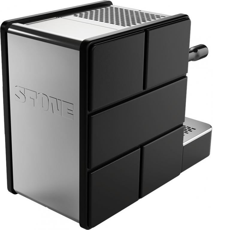 STONE Plus in Schwarz - Siebträgermaschine - Zweikreiser