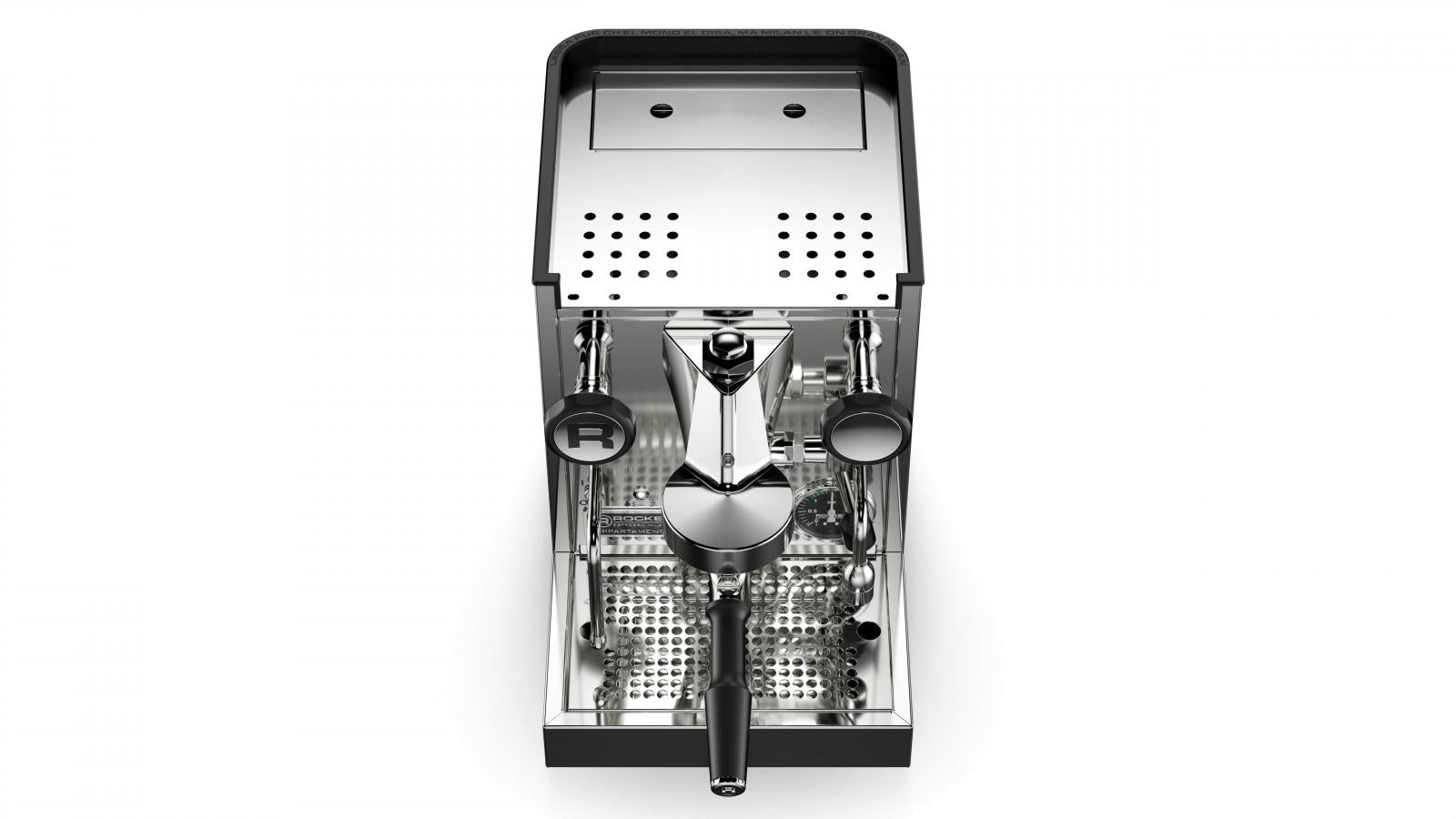 Rocket Appartamento TCA Siebträgermaschine - Schwarz/Chrom