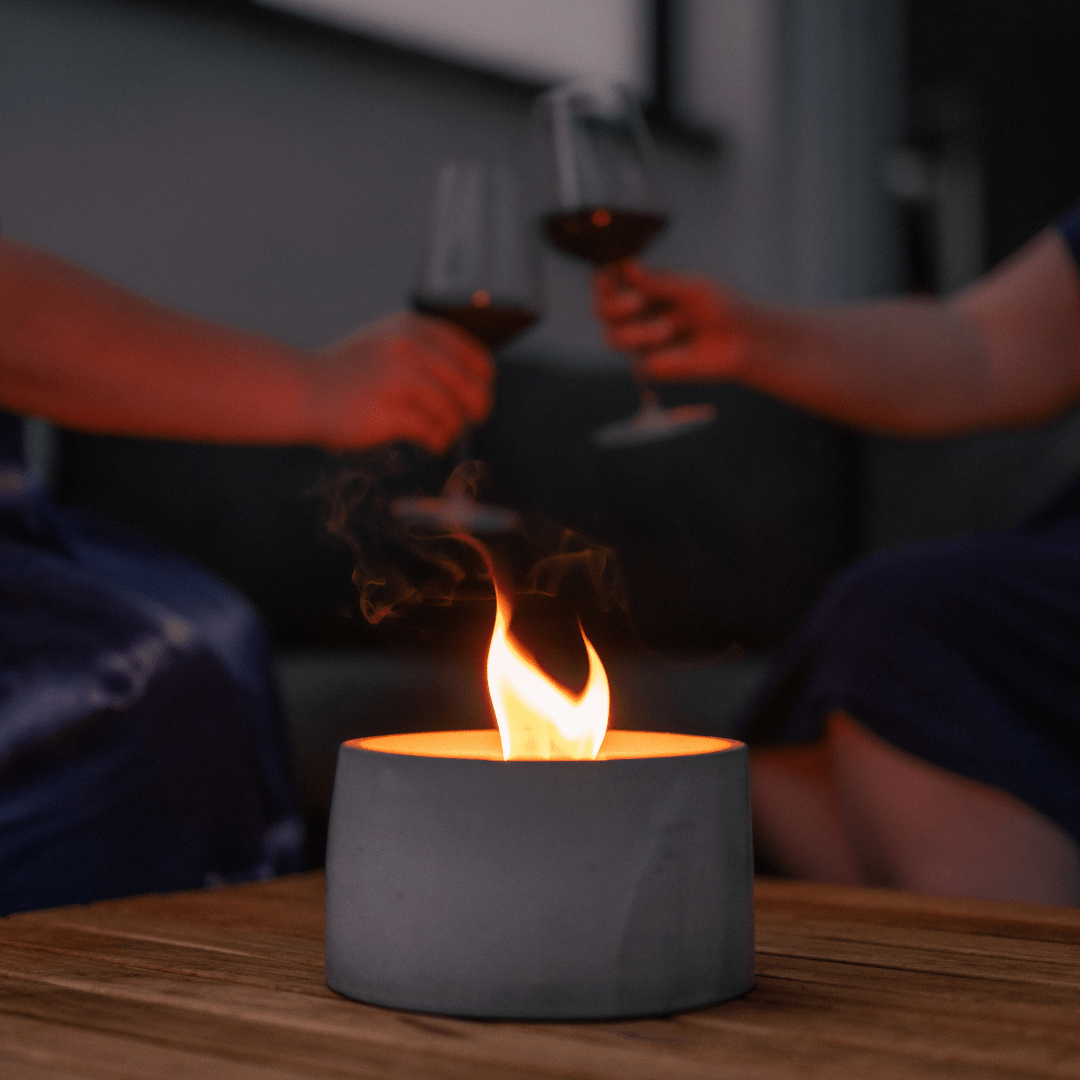 Dauerfeuer Outdoor – langlebige Kerze für Terrasse, Balkon und Garten
