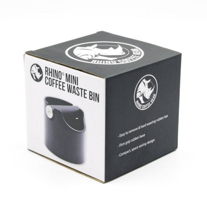 Rhino Compact Knock Bin – Durable Espresso Knock Box