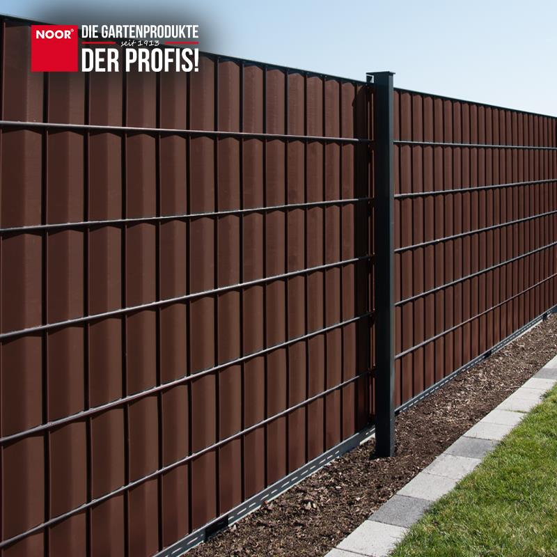 Sichtschutzstreifen PVC Zaunblende - 19 cm x 35 m