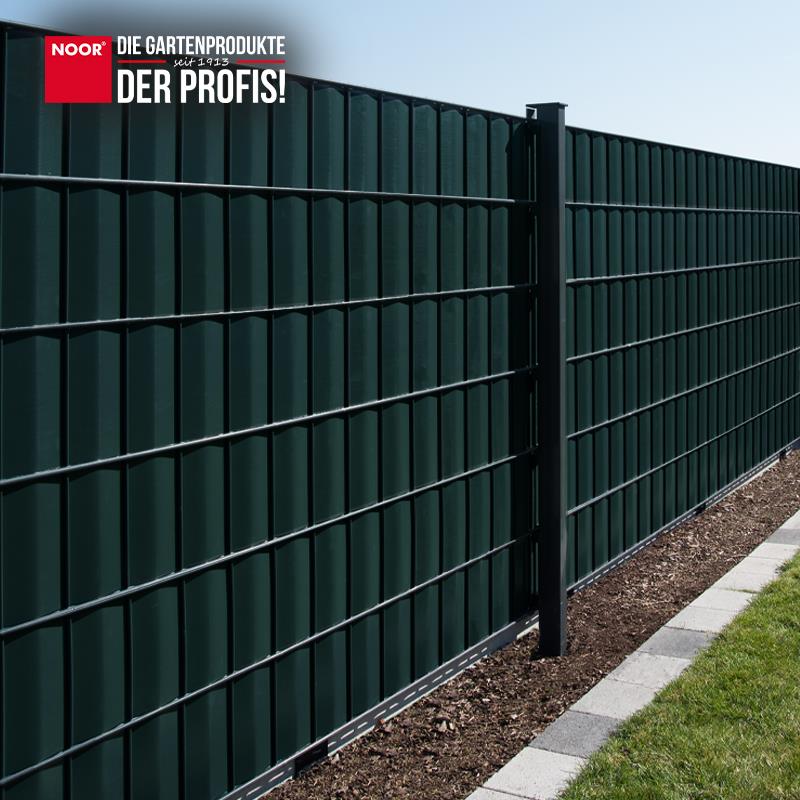 Sichtschutzstreifen PVC Zaunblende - 19 cm x 35 m