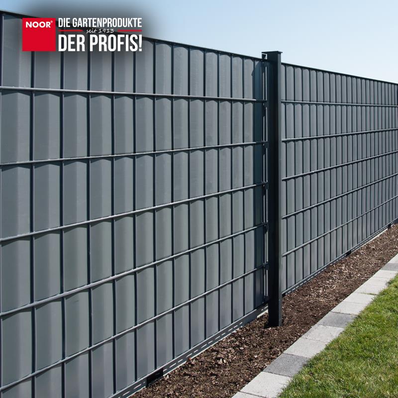 Sichtschutzstreifen PVC Zaunblende - 19 cm x 35 m
