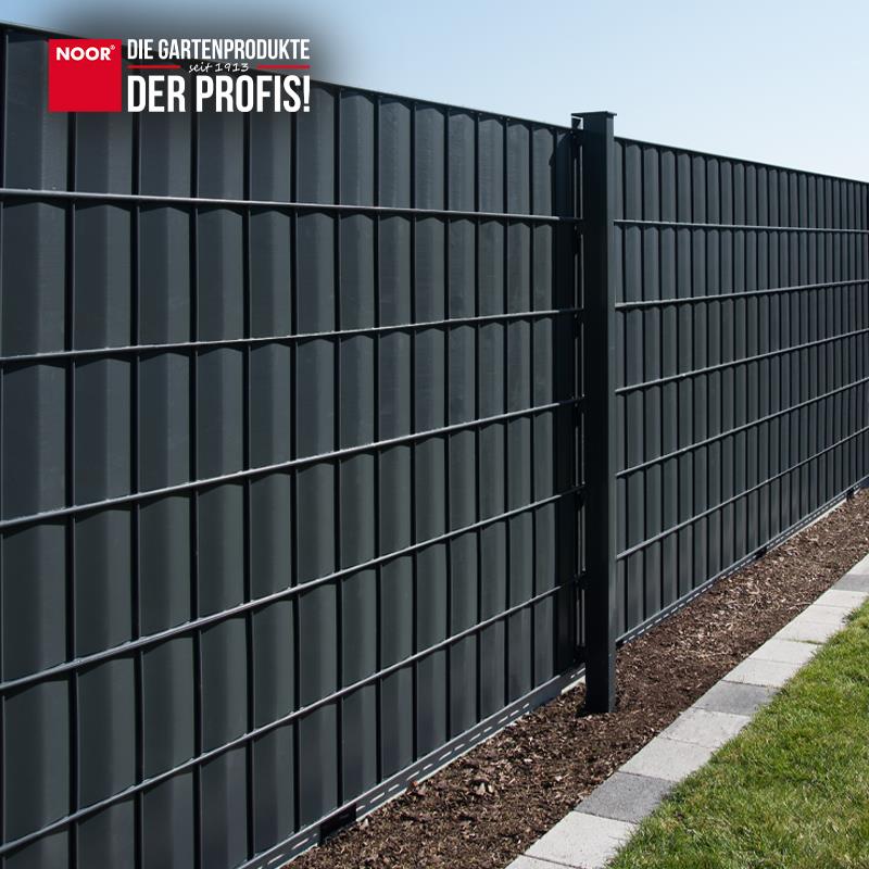 Sichtschutzstreifen PVC Zaunblende - 19 cm x 35 m