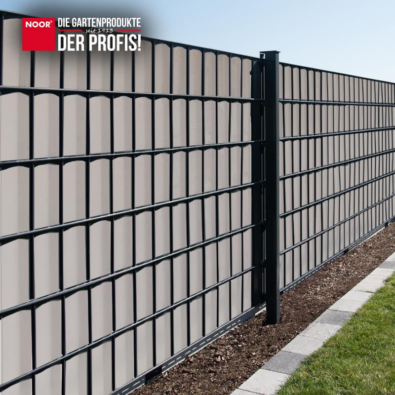 Sichtschutzstreifen PVC Zaunblende - 19 cm x 35 m