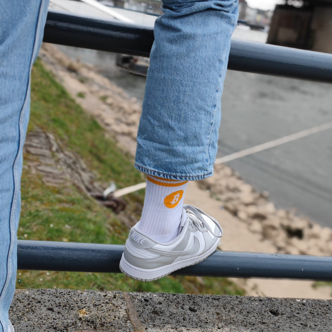 Bitcoin socks - made in Portugal