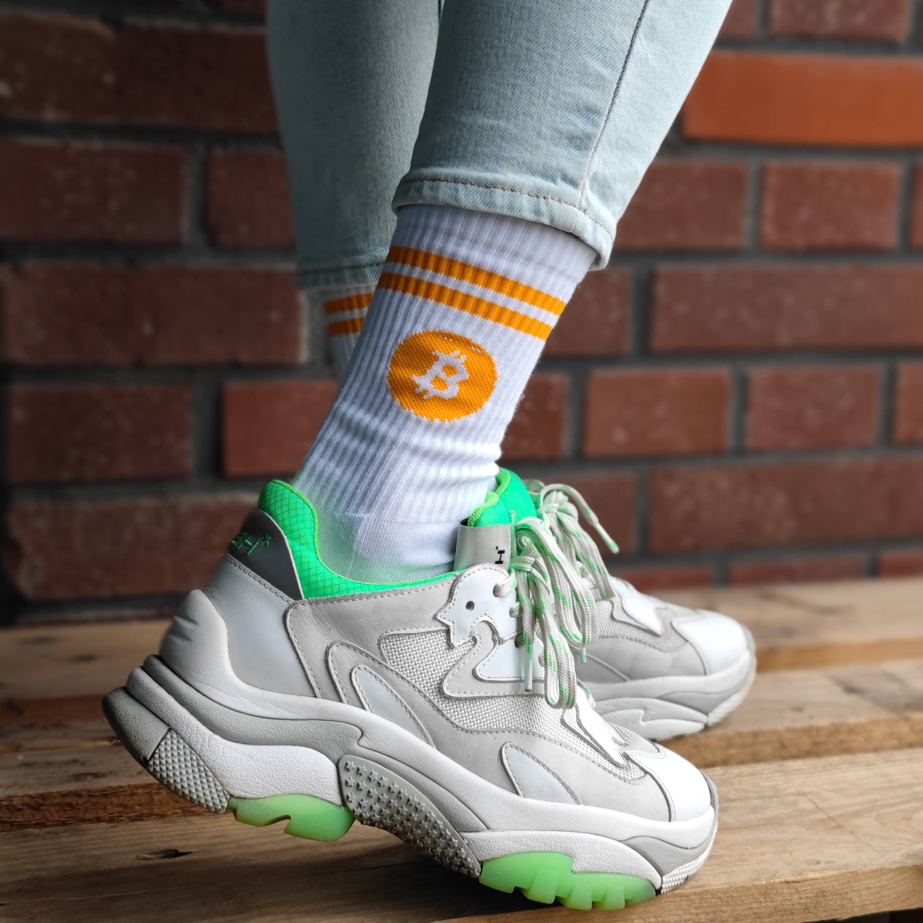 Bitcoin socks - made in Portugal