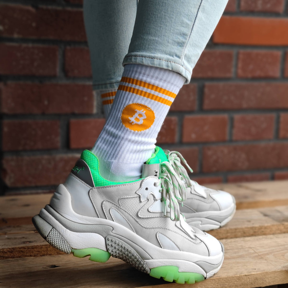 Bitcoin socks - made in Portugal