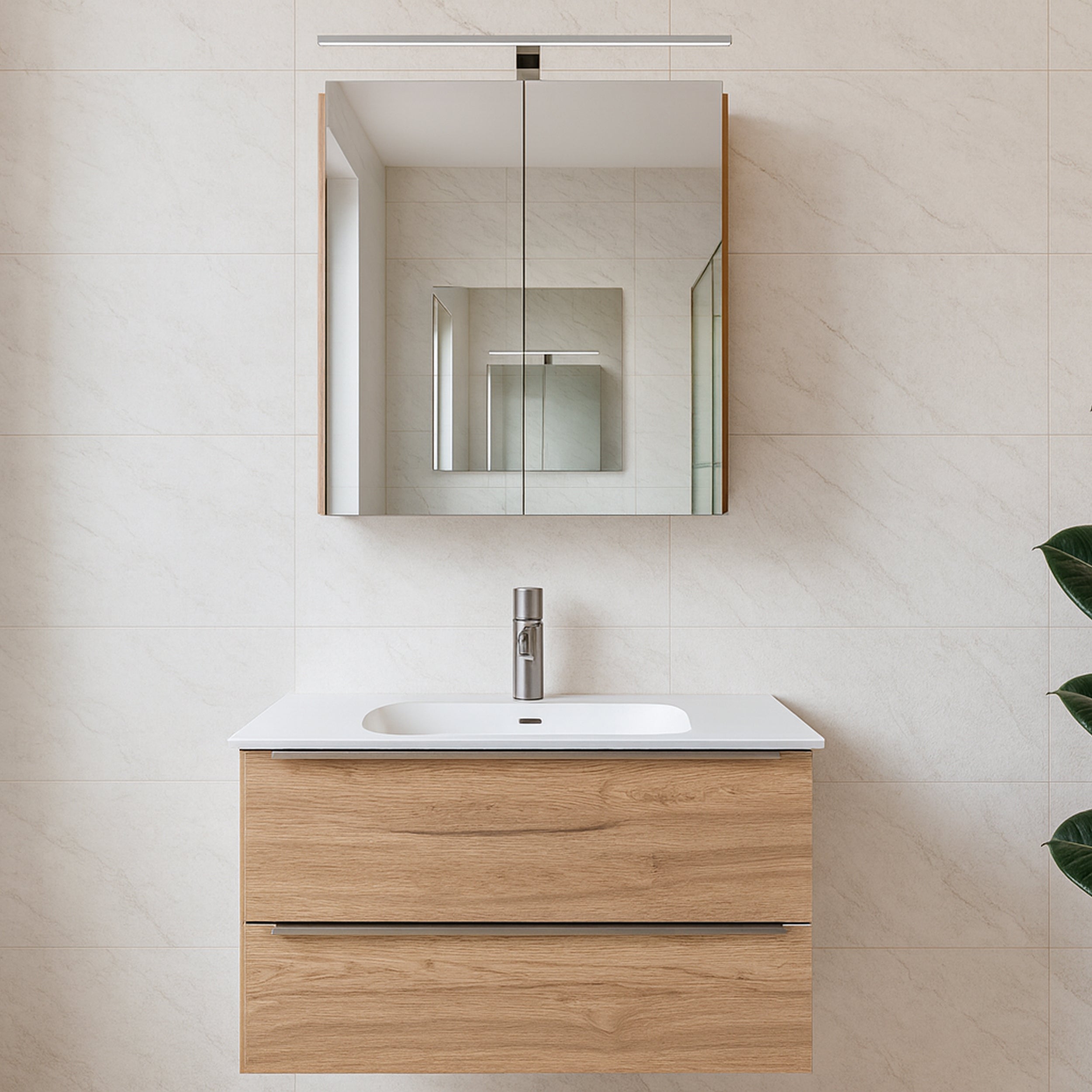 GEBA Bathroom Set Liora – compact, stylish & functional