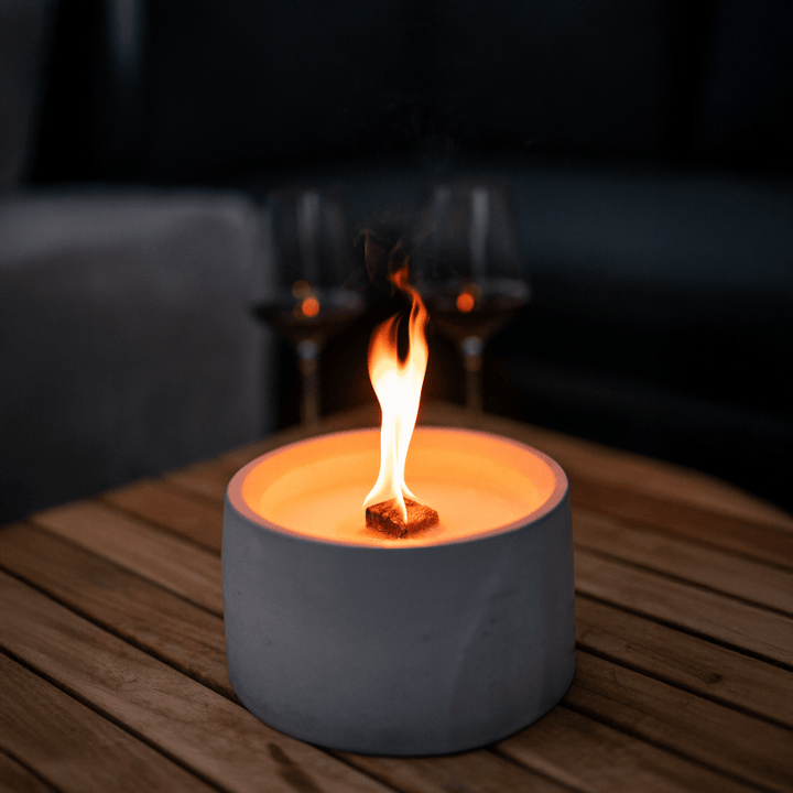 Dauerfeuer Outdoor – langlebige Kerze für Terrasse, Balkon und Garten