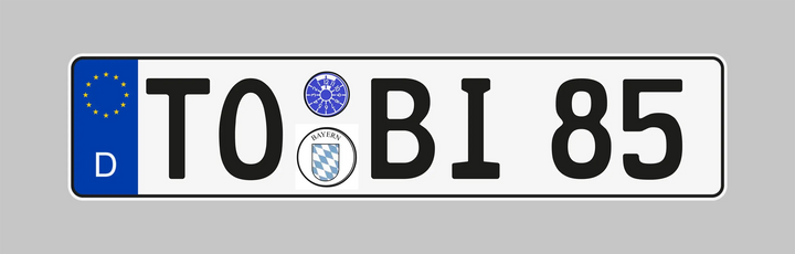 1x4 tile license plate "personalizable"