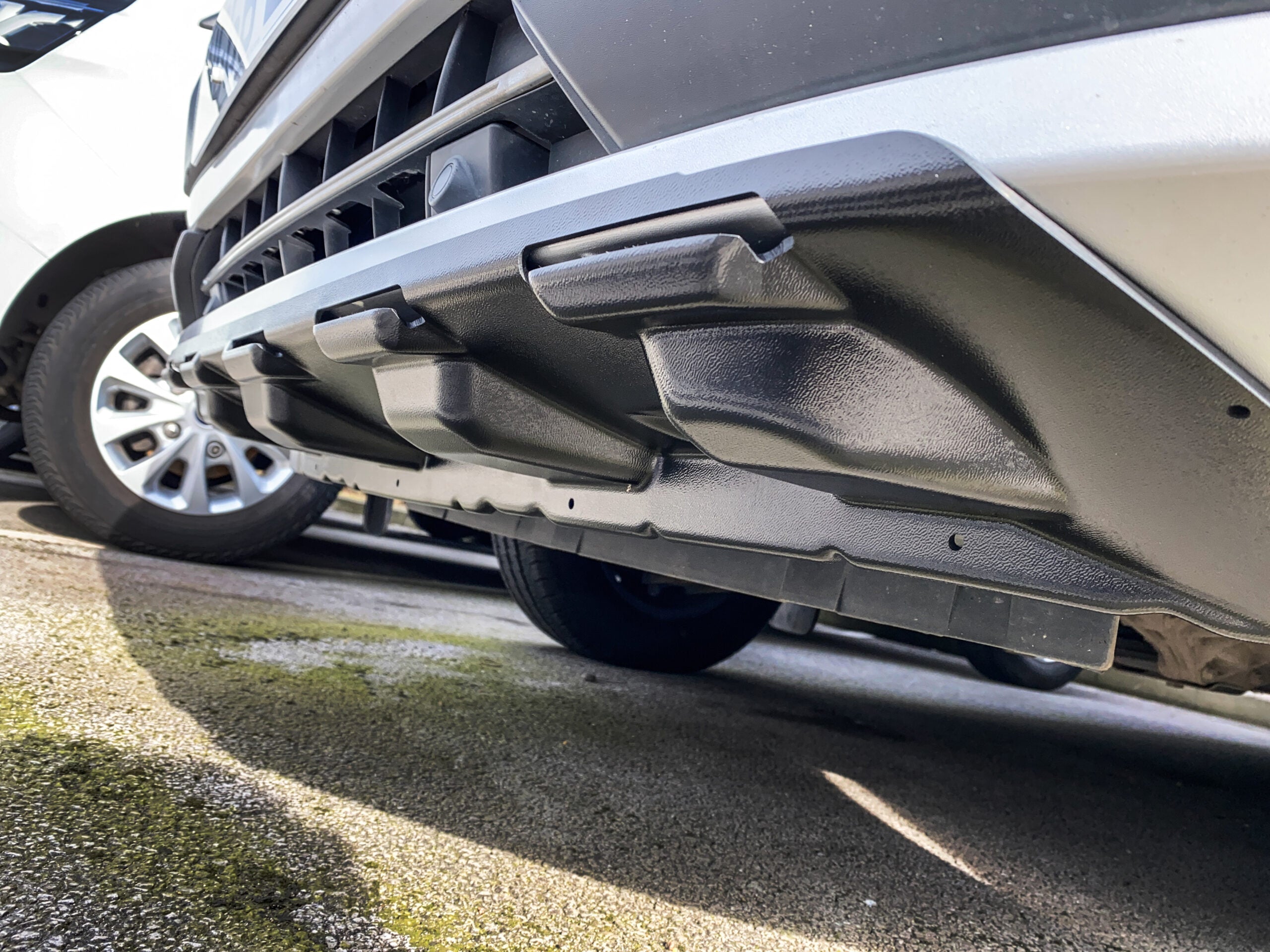 For Ford Transit Custom MK1 Front Lower Bumper Protector &amp; Mudguard – (Black Textured) Durable Protection (2012-2018)