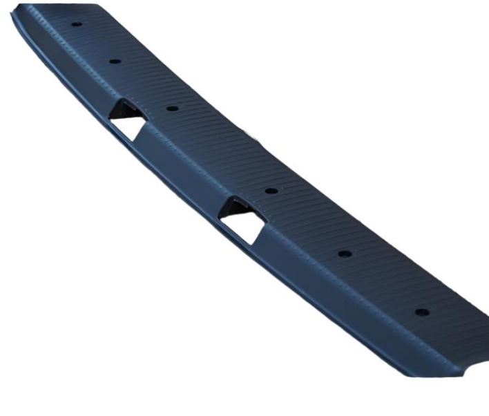 For VW T6 V2 Transporter Rear Threshold Cover Barndoor / Twin Door Plastic Full Length