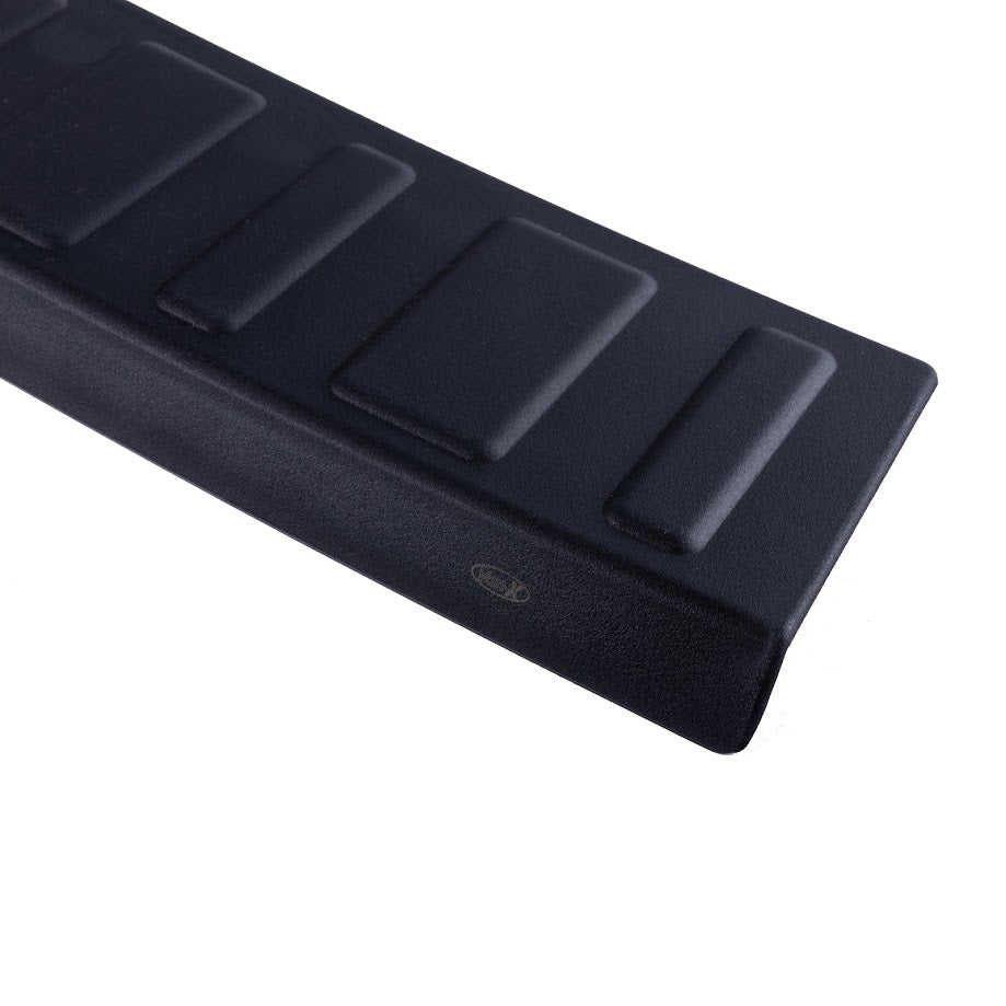 For VW T6 Transporter Multivan Rear Bumper Protector – Black Plastic Tailgate Guard