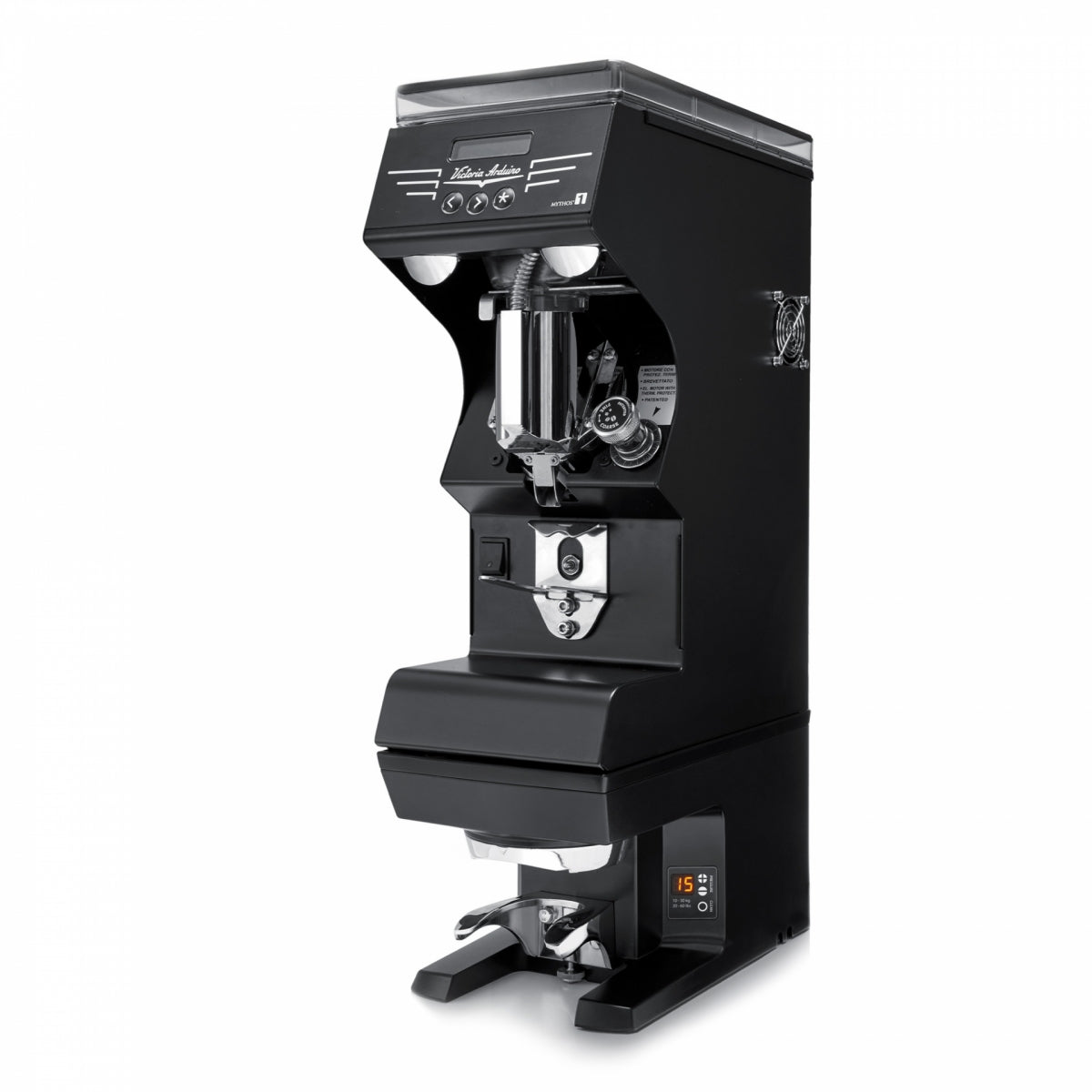 PuqPress M2 für Mythos 1&2 - Schwarz - 54,3mm Tamper