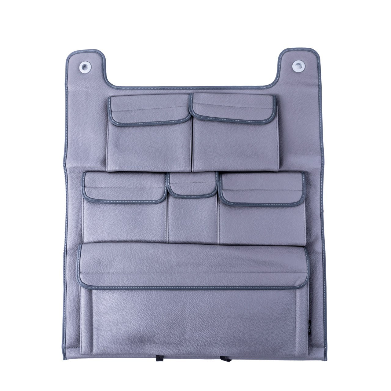 For VW T6 &amp; T6.1 Transporter Double Seat Back Organizer – Premium Leatherette Storage Solution