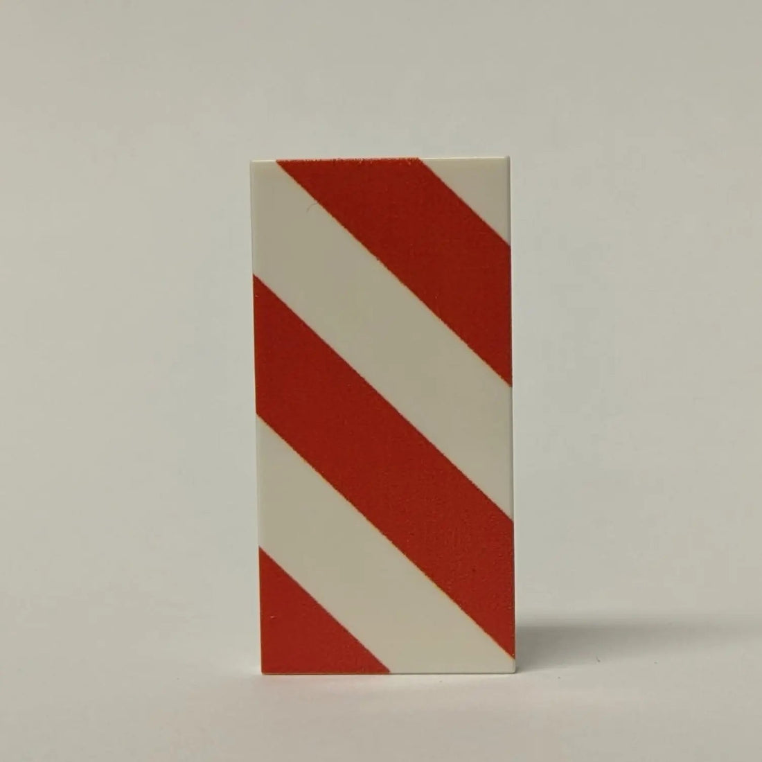2x4 Tile "Large parking warning sign, left or right"