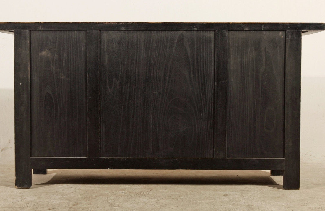 Vintage Asia Oriental Chest of Drawers Sideboard Cabinet "Fire" - Item No. 34372-2