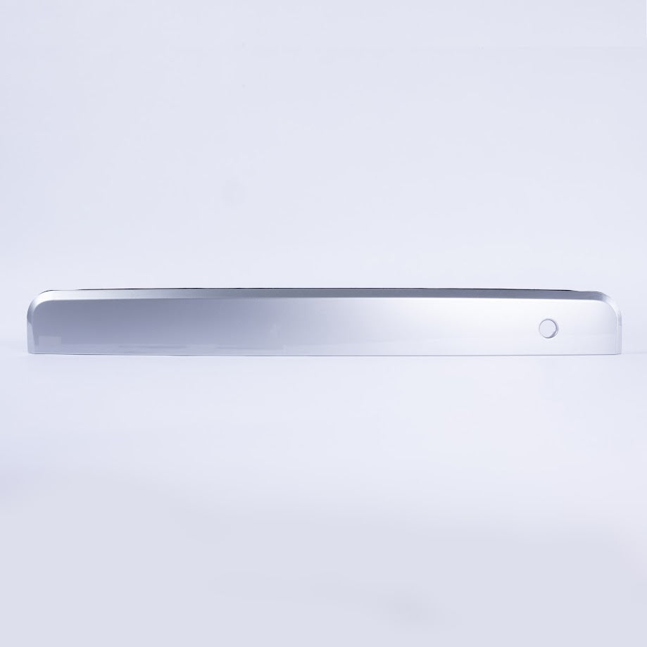 For VW T5, T5.1, Barn Door Rear Number Plate Unit – Reflex Silver