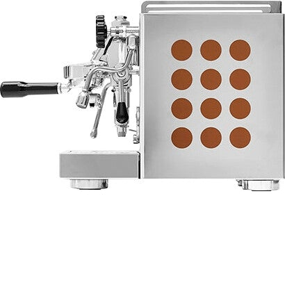 ROCKET Appartamento - Weiß/Kupfer - Siebträger - Espressomaschine