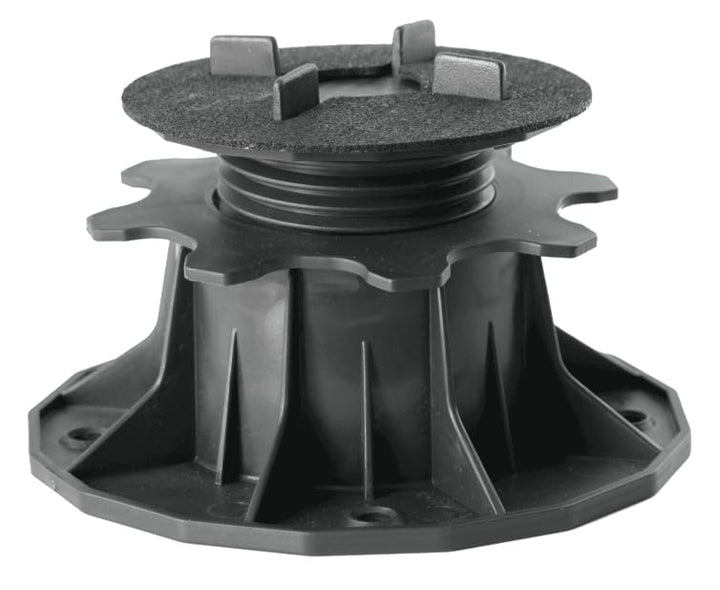 Justierbare Plattenlager Stelzlager für Terrassen-Platten - Höhenverstellbare Stellfüße für Keramik, Stein, Beton und Fliesen - 48 Stück, 34-70 mm