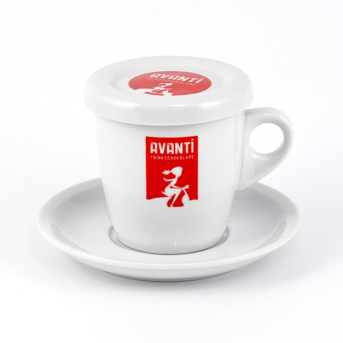 AVANTI Chocolate Cup 300 ml – with Saucer & Aroma Lid (1 piece), Porcelain in AVANTI Design