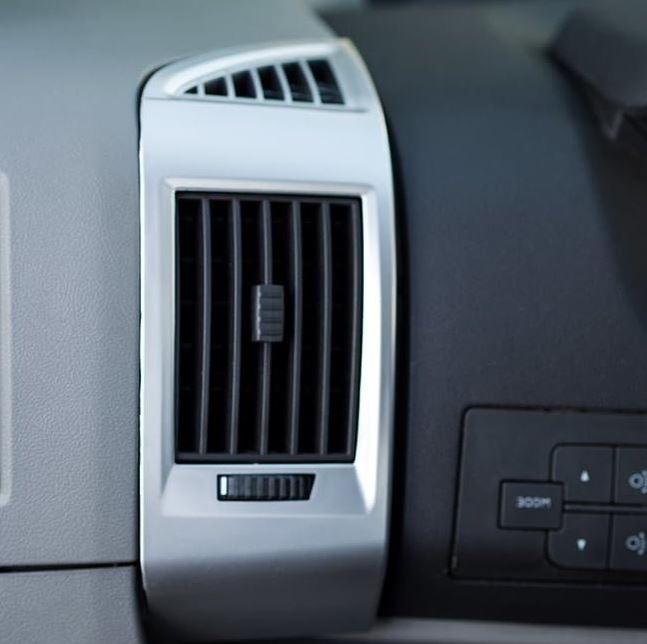 For Fiat Ducato, Peugeot Boxer, Citroën Jumper Dashboard Air Vent (Silver)