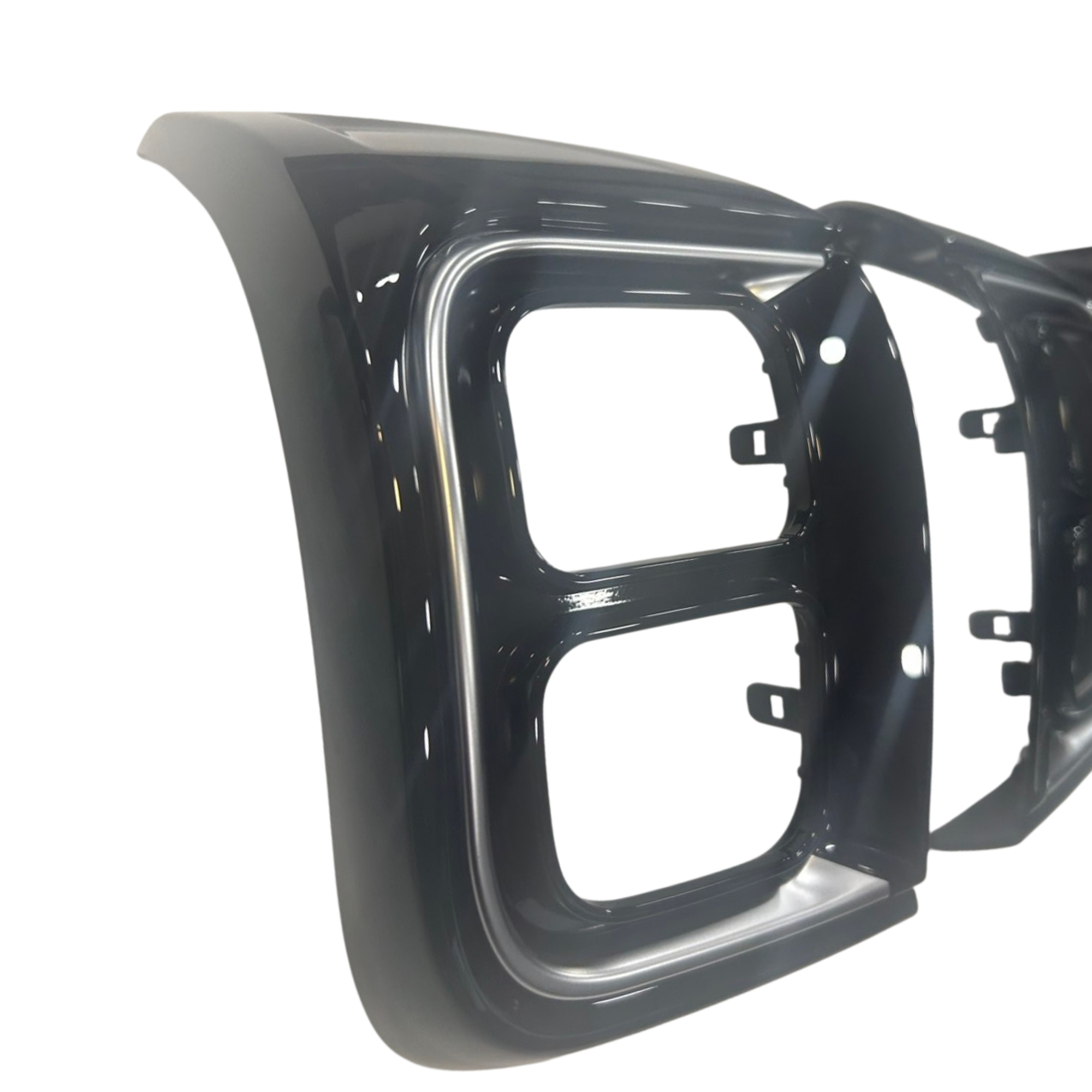 For Fiat Ducato Air Vent Trim Set – Gloss Black Dashboard Upgrade for New Models