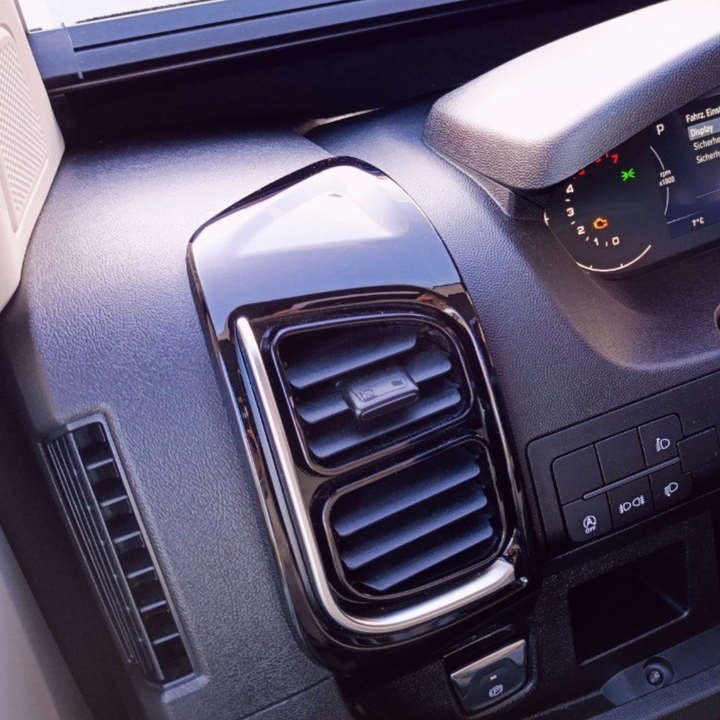 For Citroen Jumper Air Vent Trim Set – Gloss Black Dashboard Upgrade for New Models