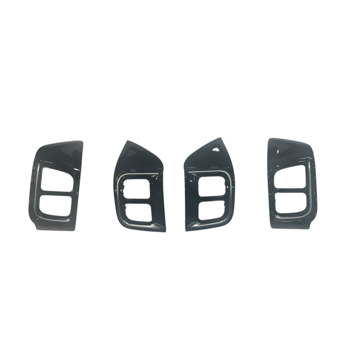 For Peugeot Boxer Air Vent Trim Set – Gloss Black Dashboard Upgrade for New Models