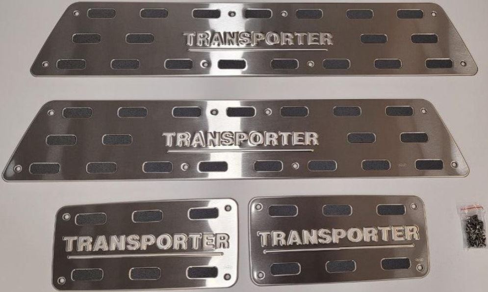 For VW T6.1 Transporter Step Protectors Stainless Steel (Set of 4)