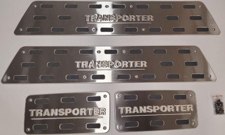 For VW T5 &amp; T5.1 Stainless Steel Step Protectors (Set of 4)