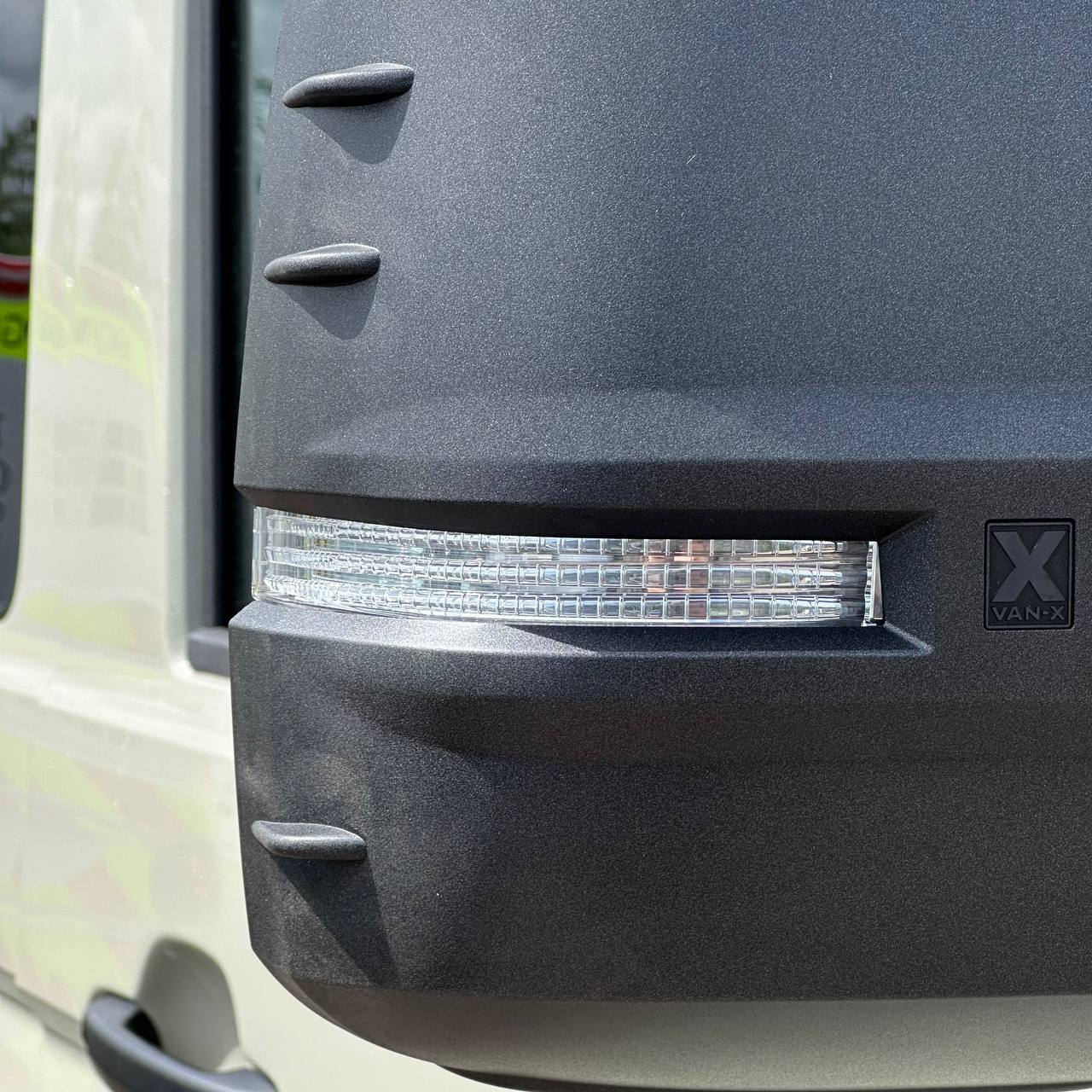 For MAN TGE Mirror Covers - Set of 2 - Hammerite | Van-X