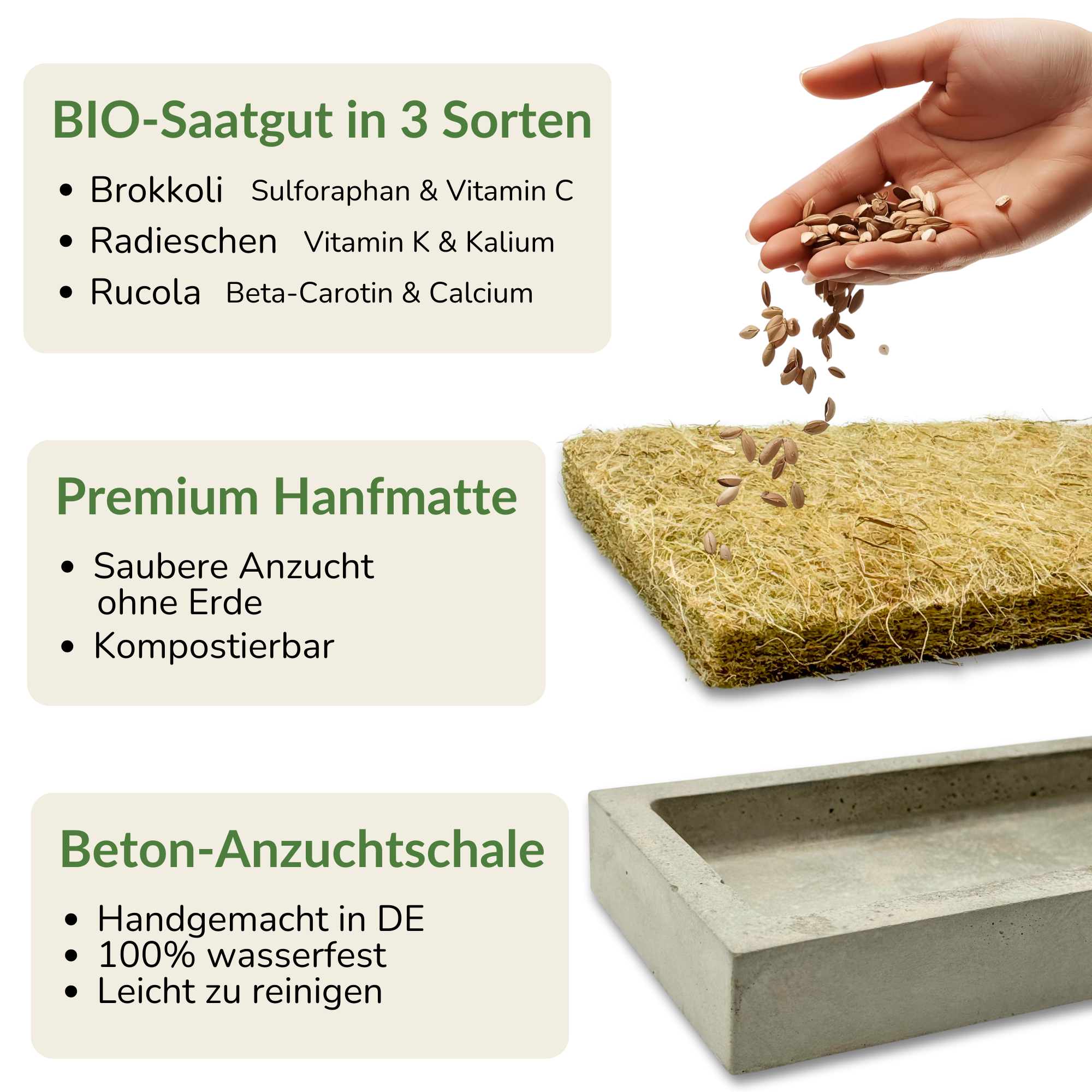 Microgreens Starter Set
