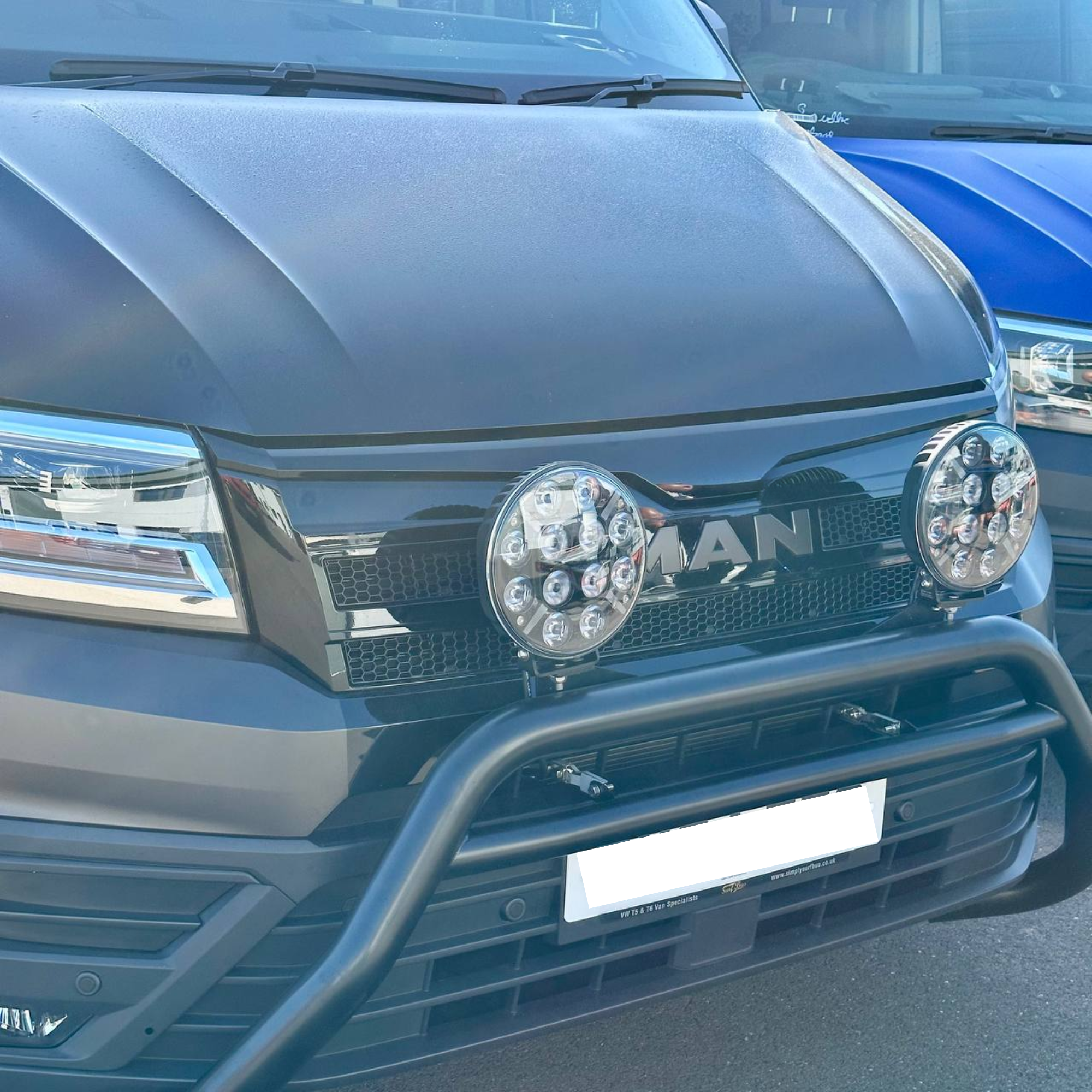 For MAN TGE Front Grille Honeycomb Inserts | Custom Van Grille Upgrade – Van-X