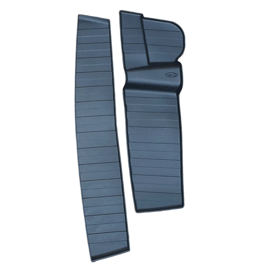 For Mercedes New Sprinter 907 Rubber Door Pocket Inserts Black - Van-X