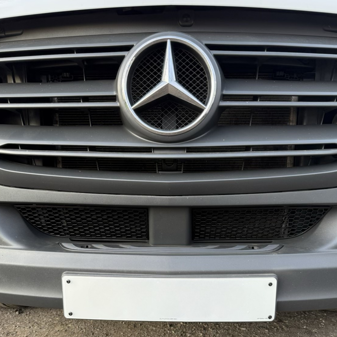 For Mercedes Sprinter 907 Front Bumper Honeycomb Mesh Grilles – Set of 2 - Van-X