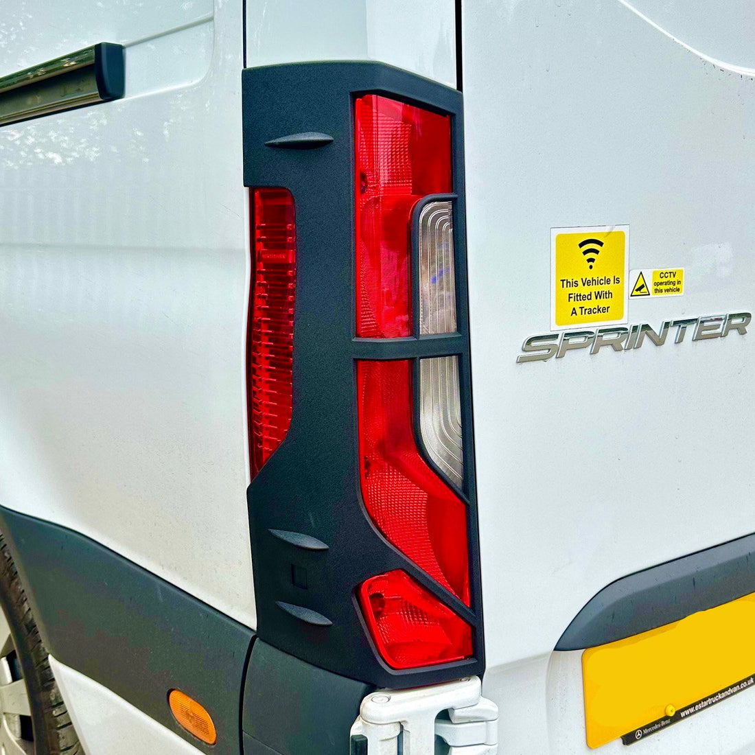 For Mercedes-Benz Sprinter 907 Rear Light Guards | Tail Light Protectors for Sprinter Vans – Van-X