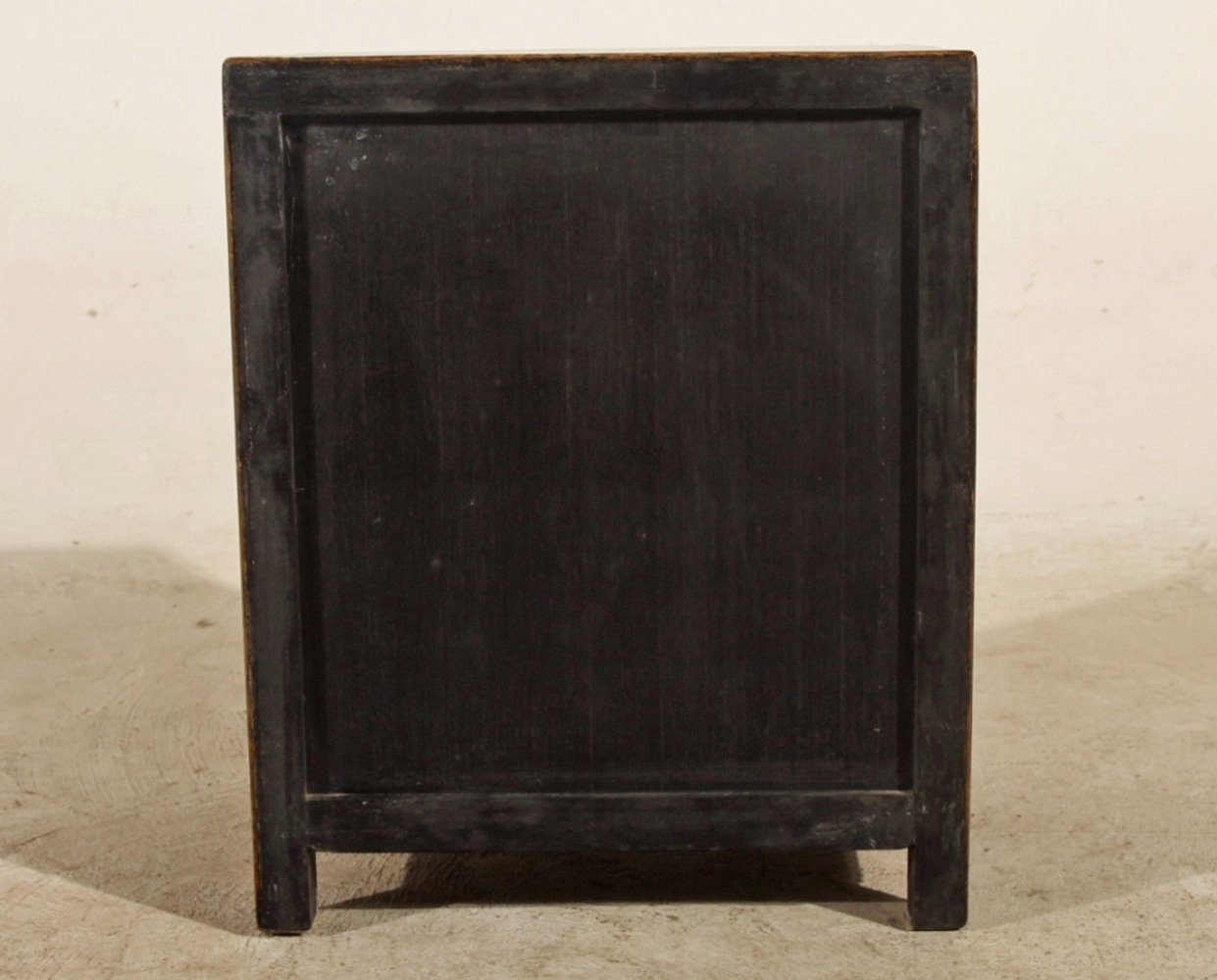 Vintage Asia Chinese Nightstand "Fire" - Art. 35191-2