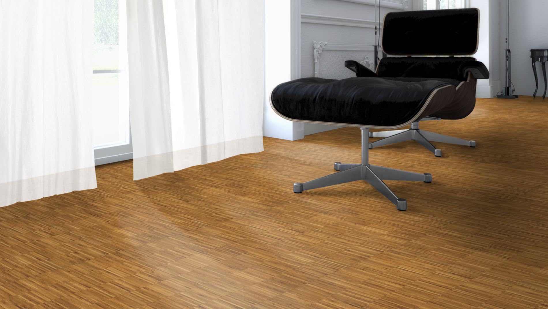 Hochkantlamellenparkett Eiche Industrie 10mm - Hochwertiges Massivparkett - Verlegeelemente