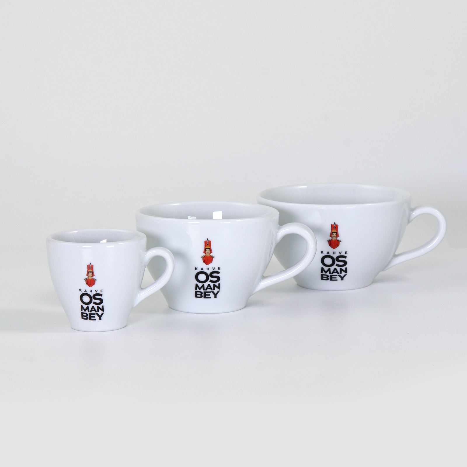 Kahve OSMAN BEY Cappuccinootasse - 2er Seti nkl. Untertasse