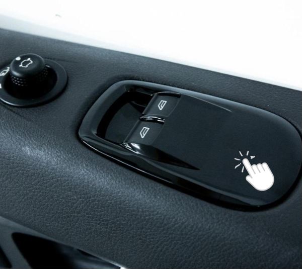 For Ford Transit Custom MK2 Window Switch Housing Unit – Set of 2, Painted &amp; Ready to Install - LHD