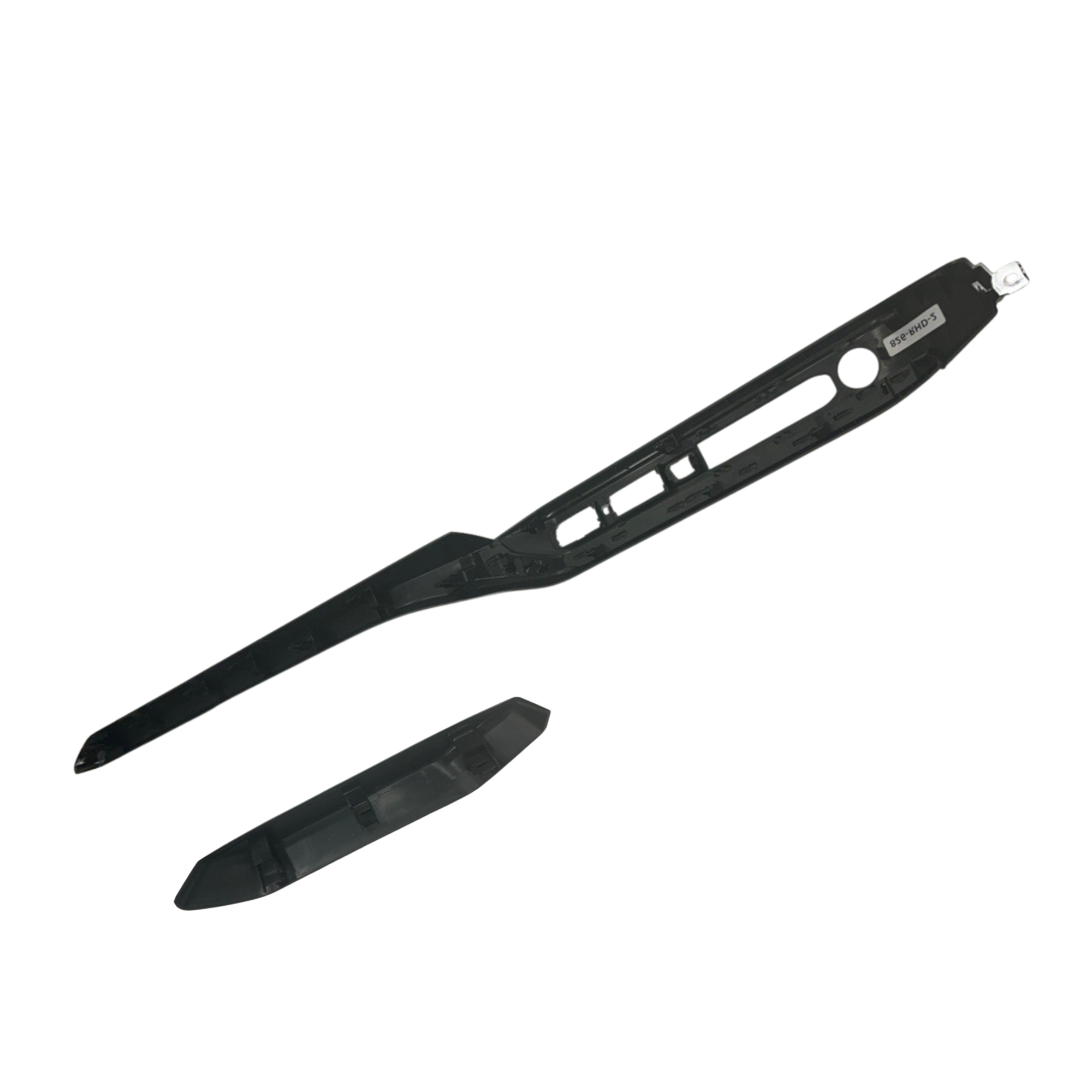 For New Transit Custom Lower Dash Trims - Gloss Black | Van-X