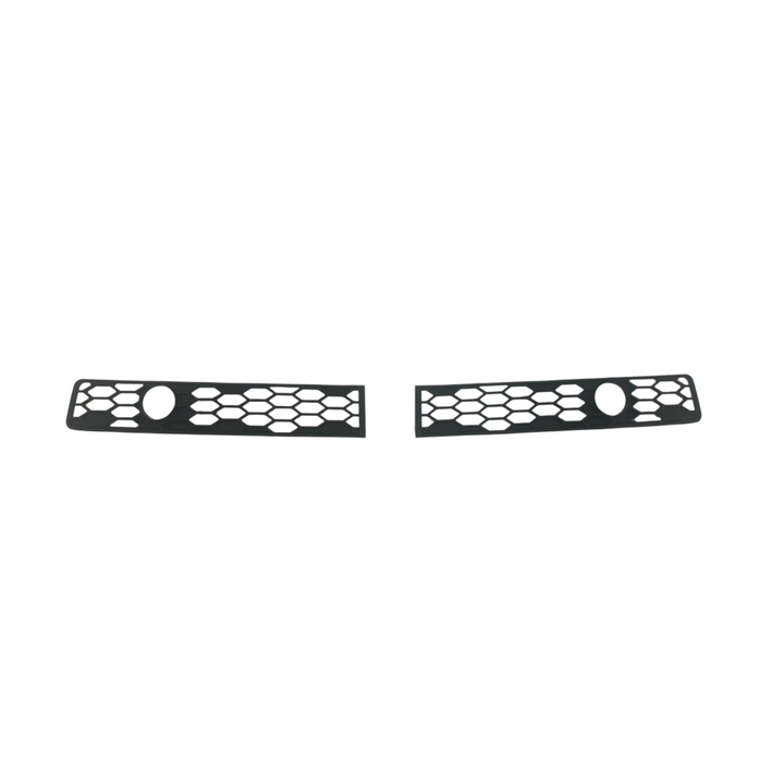 For Opel Movano Bumper Honeycomb - Matte Black, Compatible with Bumper with Parking Sensors