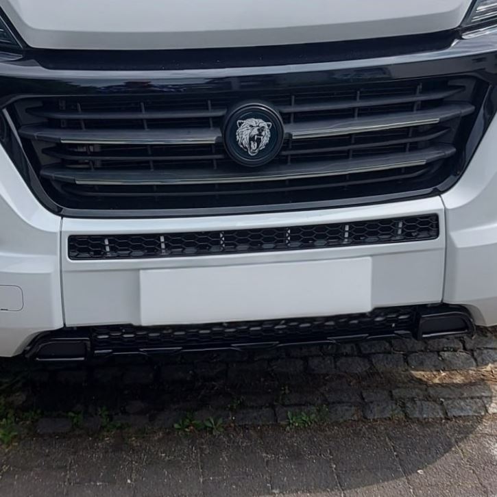 Opel Movano Front Stoßstangen-Grill Set – Honeycomb Design Gloss Black