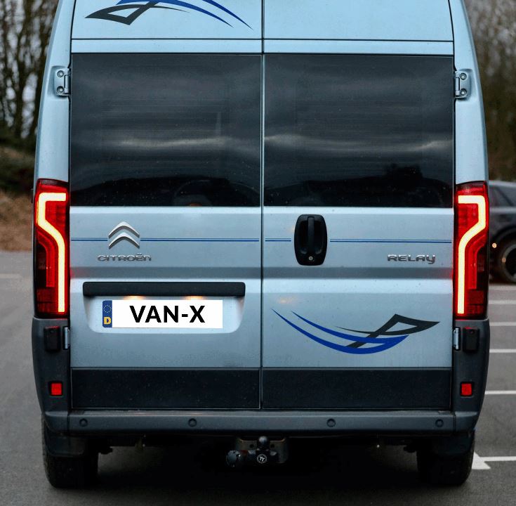 For Peugeot Boxer full LED Rear Lights Cluster, Tailight, Rear Light Unit, Replacement Smoked Light, Van-X, NEW