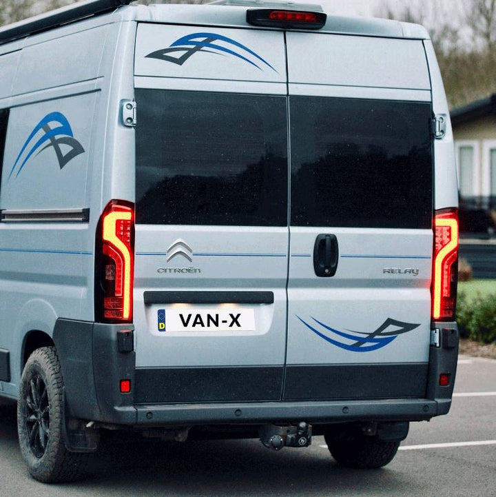 For Peugeot Boxer full LED Rear Lights Cluster, Tailight, Rear Light Unit, Replacement Smoked Light, Van-X, NEW