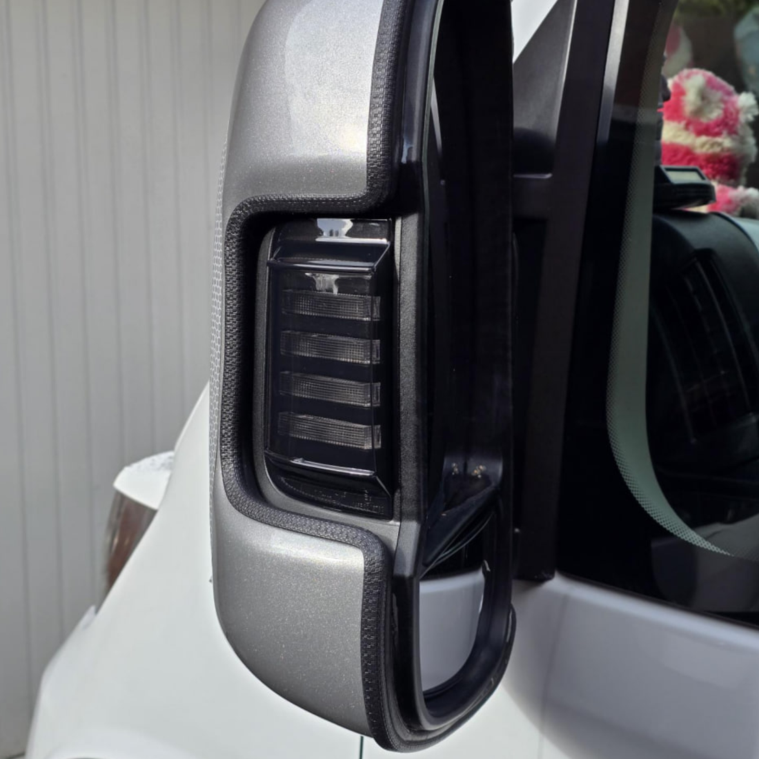 For Peugeot Boxer Side Signal Mirror Indicator LED Light - Smoked Lens