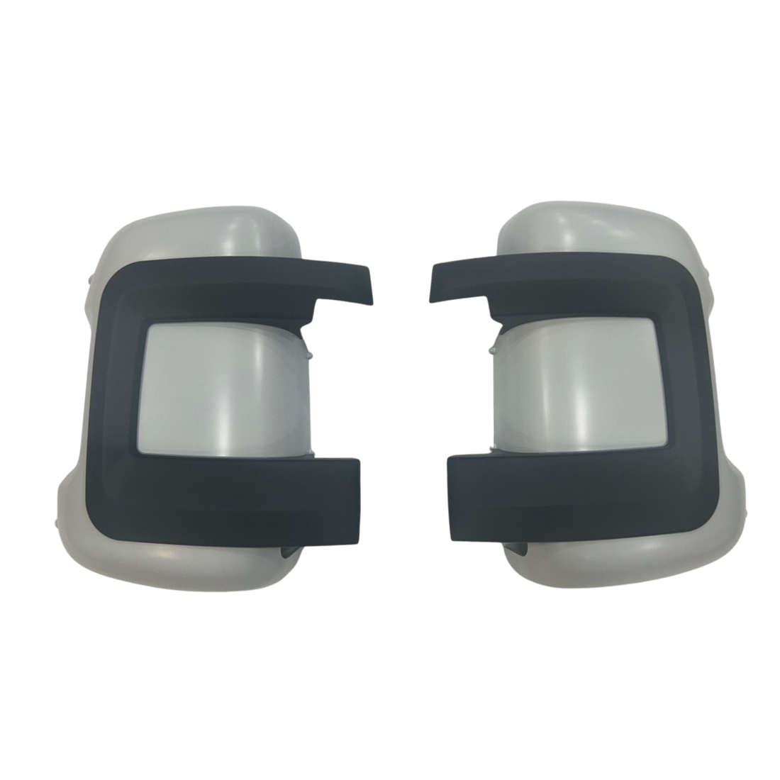 For Opel Movano (2007-2024) Wing Mirror Cap/Covers (Set of 2) - Matte White | Van-X